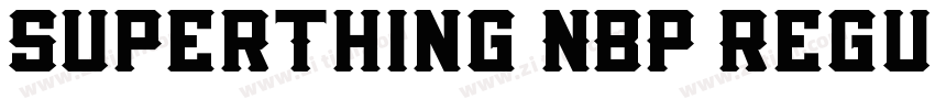 SuperThing NBP Regul字体转换